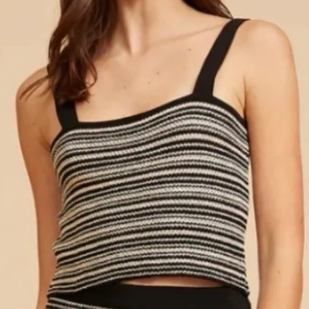 Lucy Paris Vanessa Crochet Top